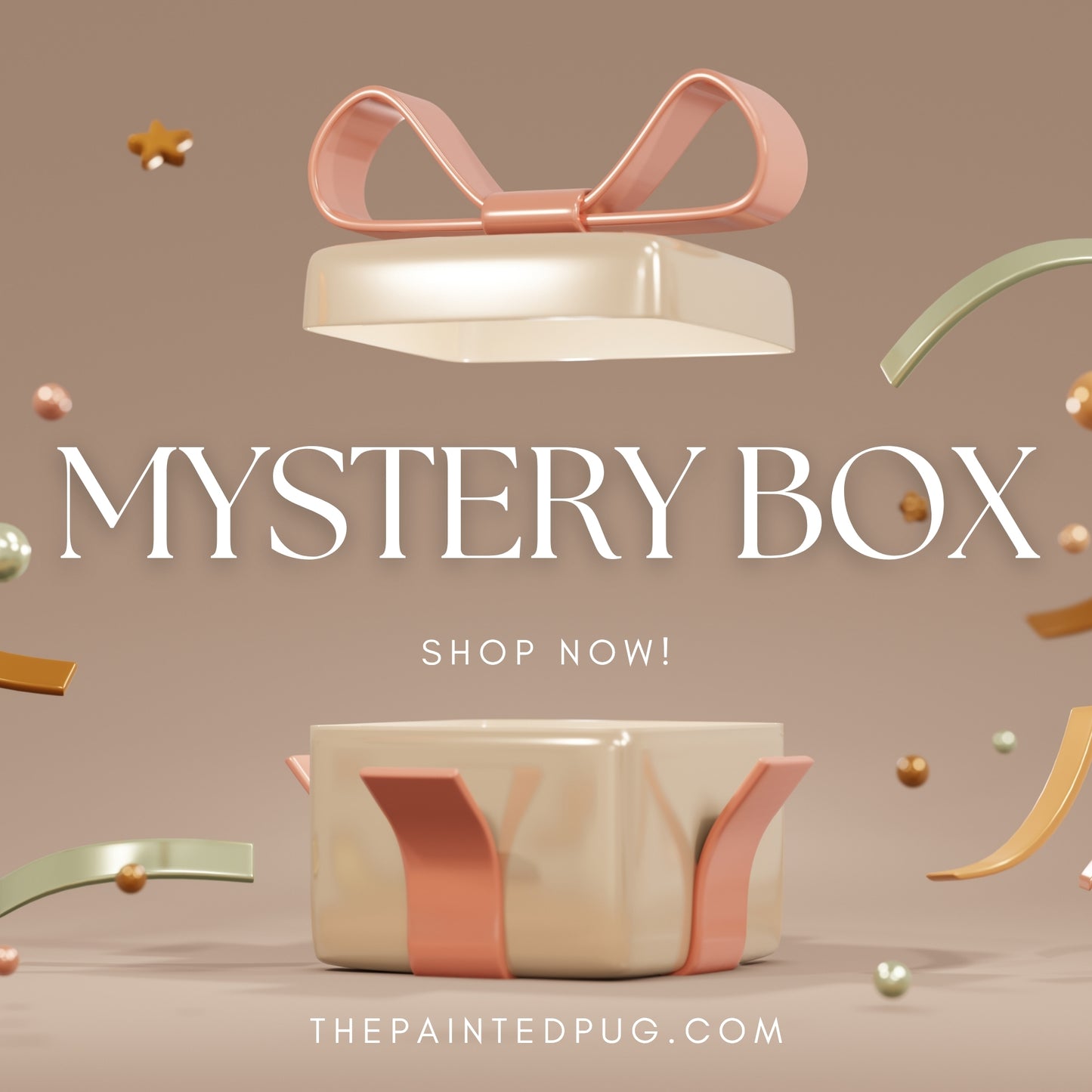 Holiday Mystery Box – Surprise Mix of Jewelry, Decor & Accessories | Handmade Gifts by The Painted Pug
