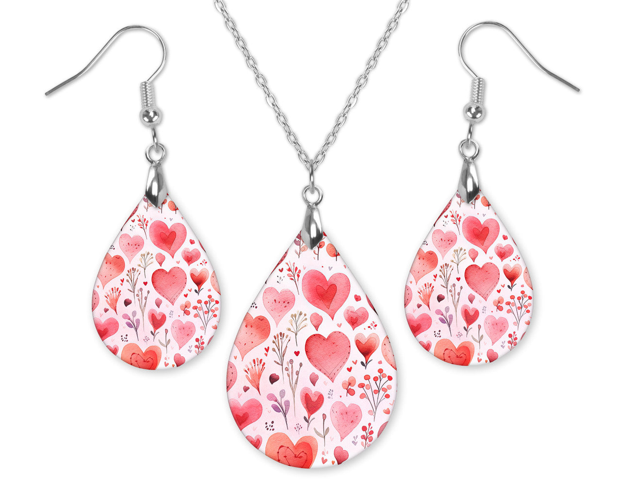 Valentine's Day Heart Earrings
