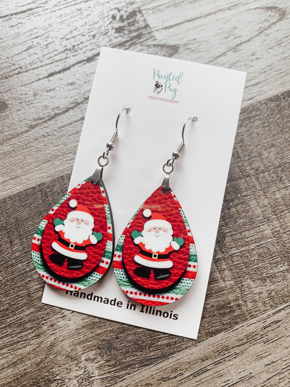 Christmas Earring Gift Set 4 Pairs Earrings