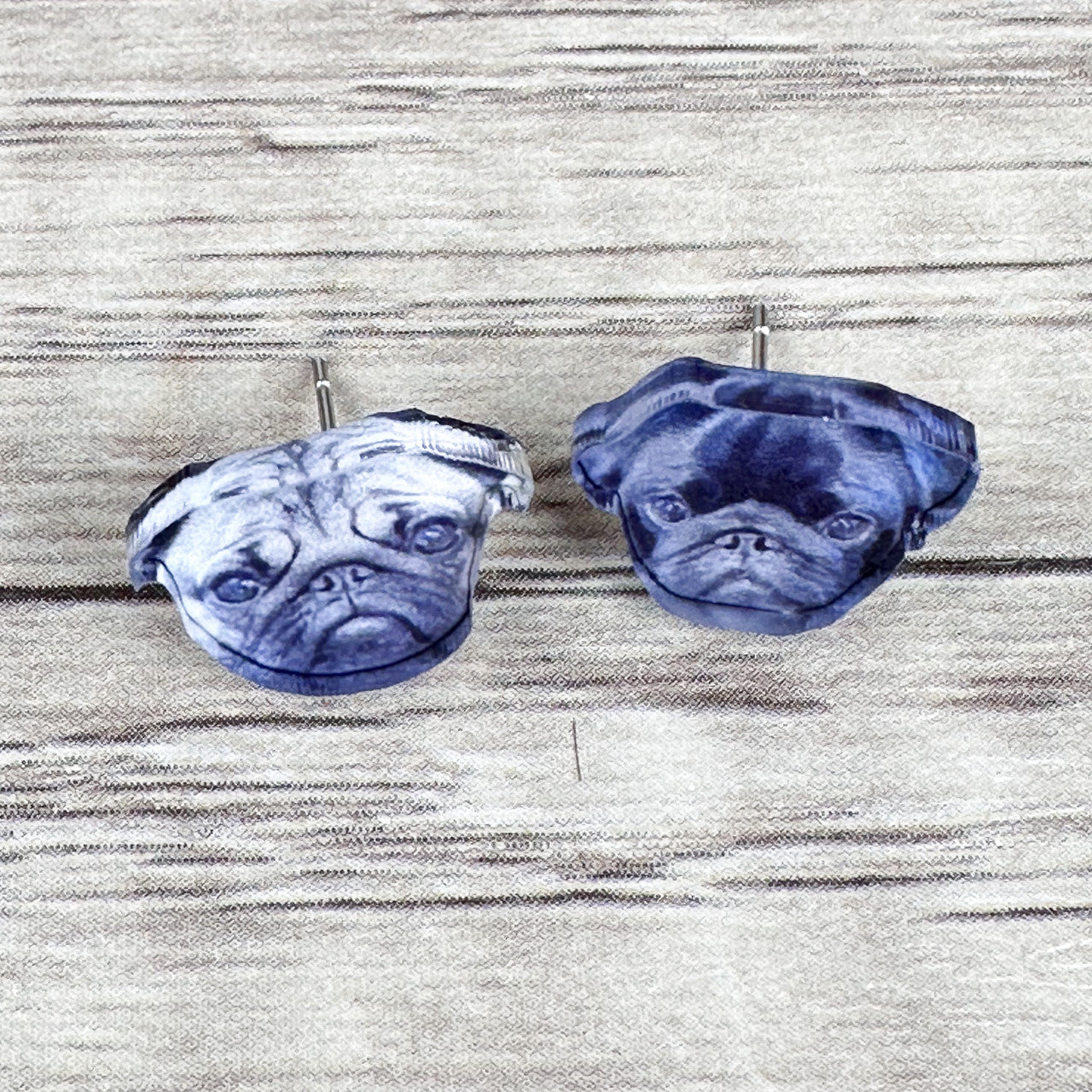 Custom Pet Photo Earrings - Stud Earrings or Dangle Earrings