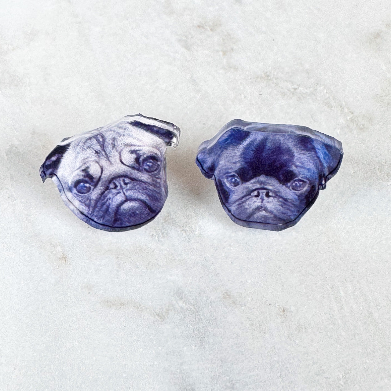 Custom Pet Photo Earrings - Stud Earrings or Dangle Earrings