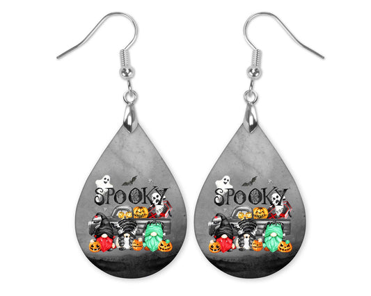 Spooky Gnome Earrings Halloween Earrings Fall Earrings