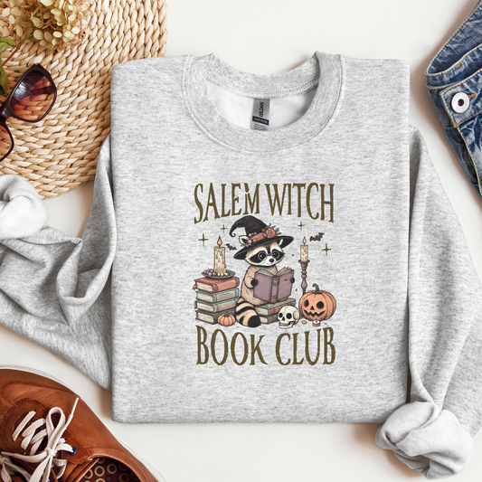 Salem Witch Book Club Sweatshirt | Cozy Fall Reading Shirt