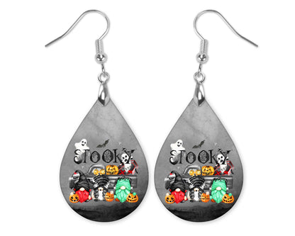 Spooky Gnome Earrings Halloween Earrings Fall Earrings