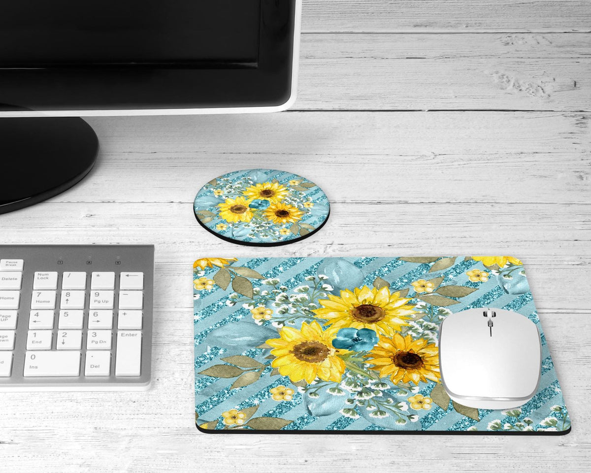 Sunflower bunch desk set