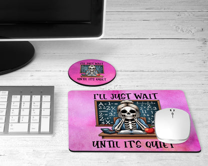 Funny teacher desk set