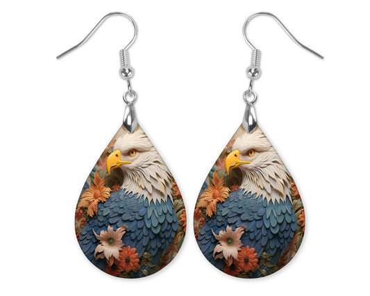 American Eagle Art Piece Teardrop Earrings