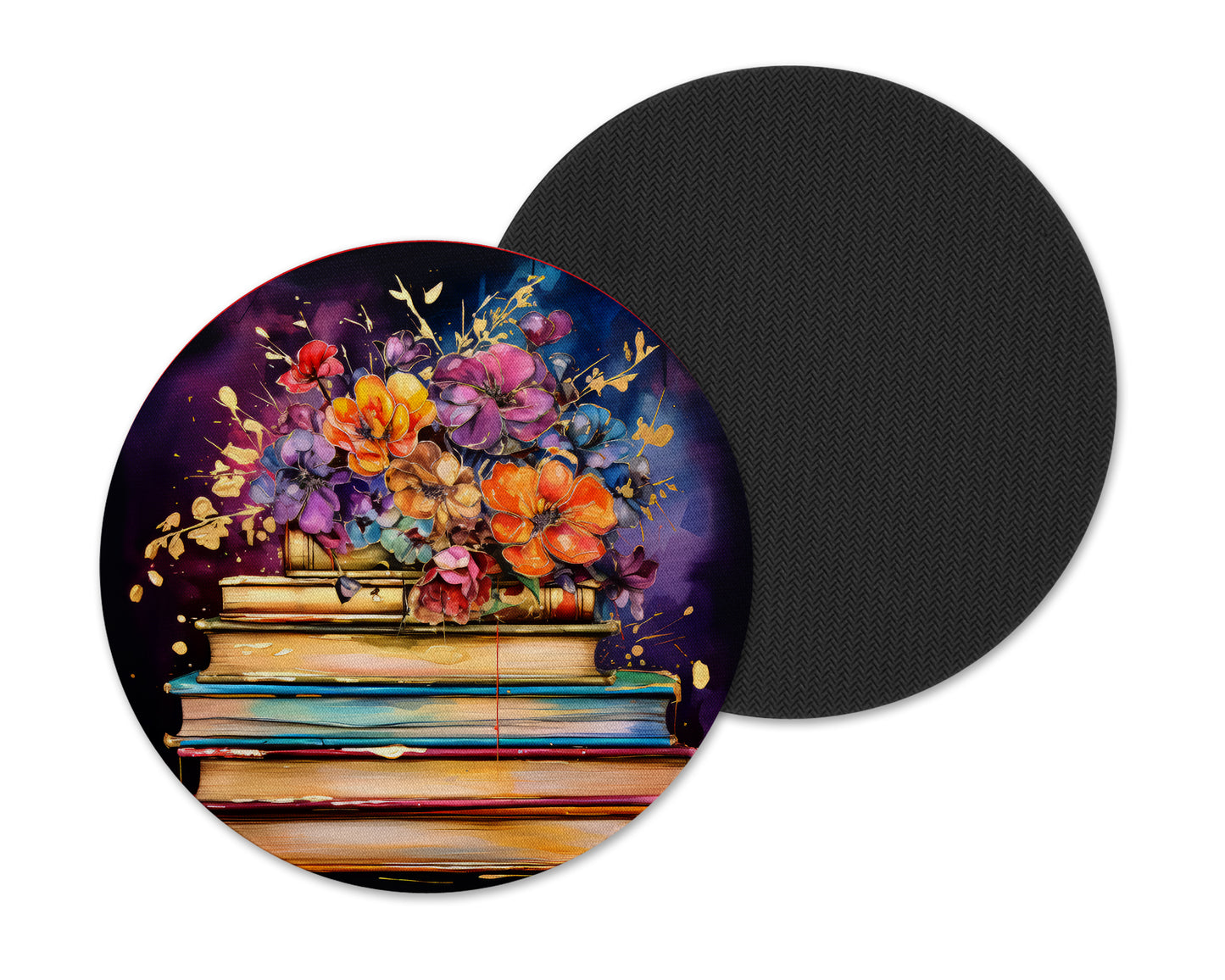 The Book Lover Bundle – Cozy Sweatshirt, Wine Tumbler, Bookmark & Coaster