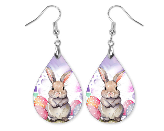Easter Bunny Dangle Earrings for Women