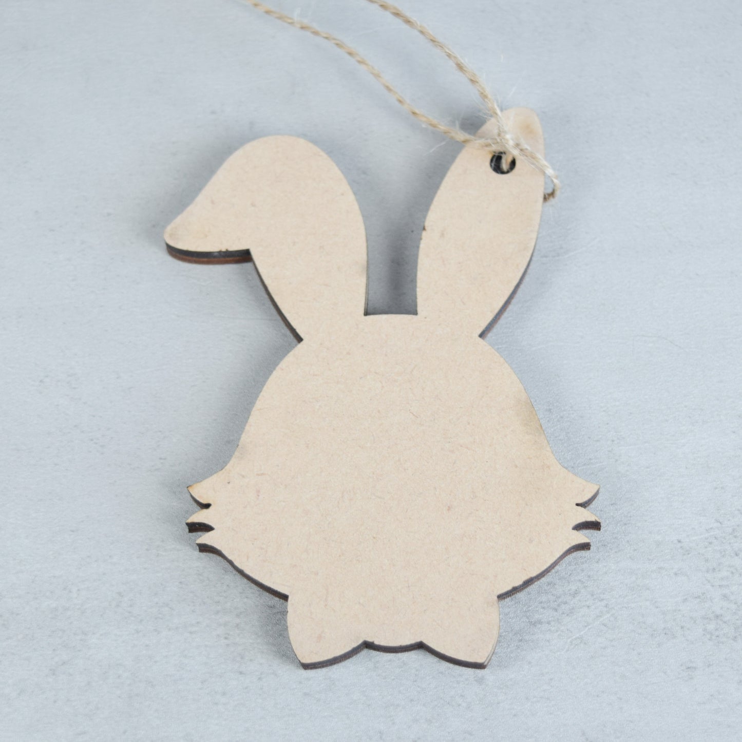 Personalized Easter Bunny Basket Tag – Wooden Bunny Name Tag