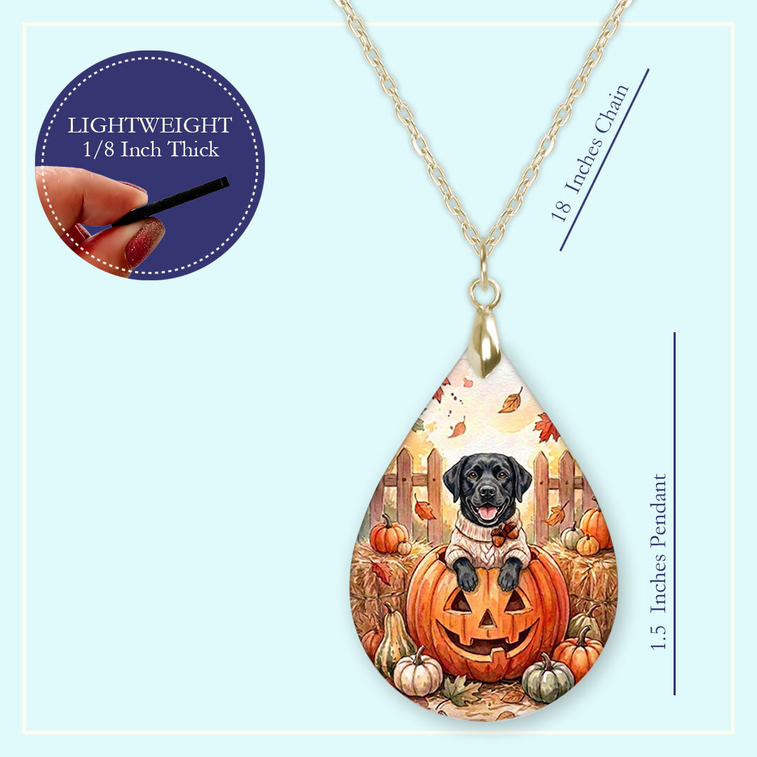 18 inch chain length guide for the teardrop pendant necklace