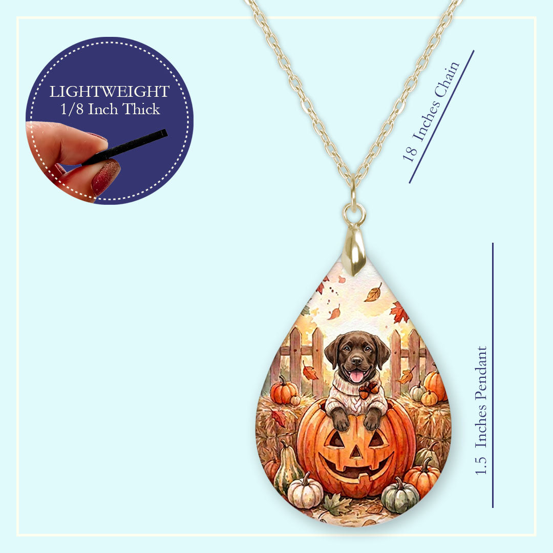18 inch chain length guide for the teardrop pendant necklace