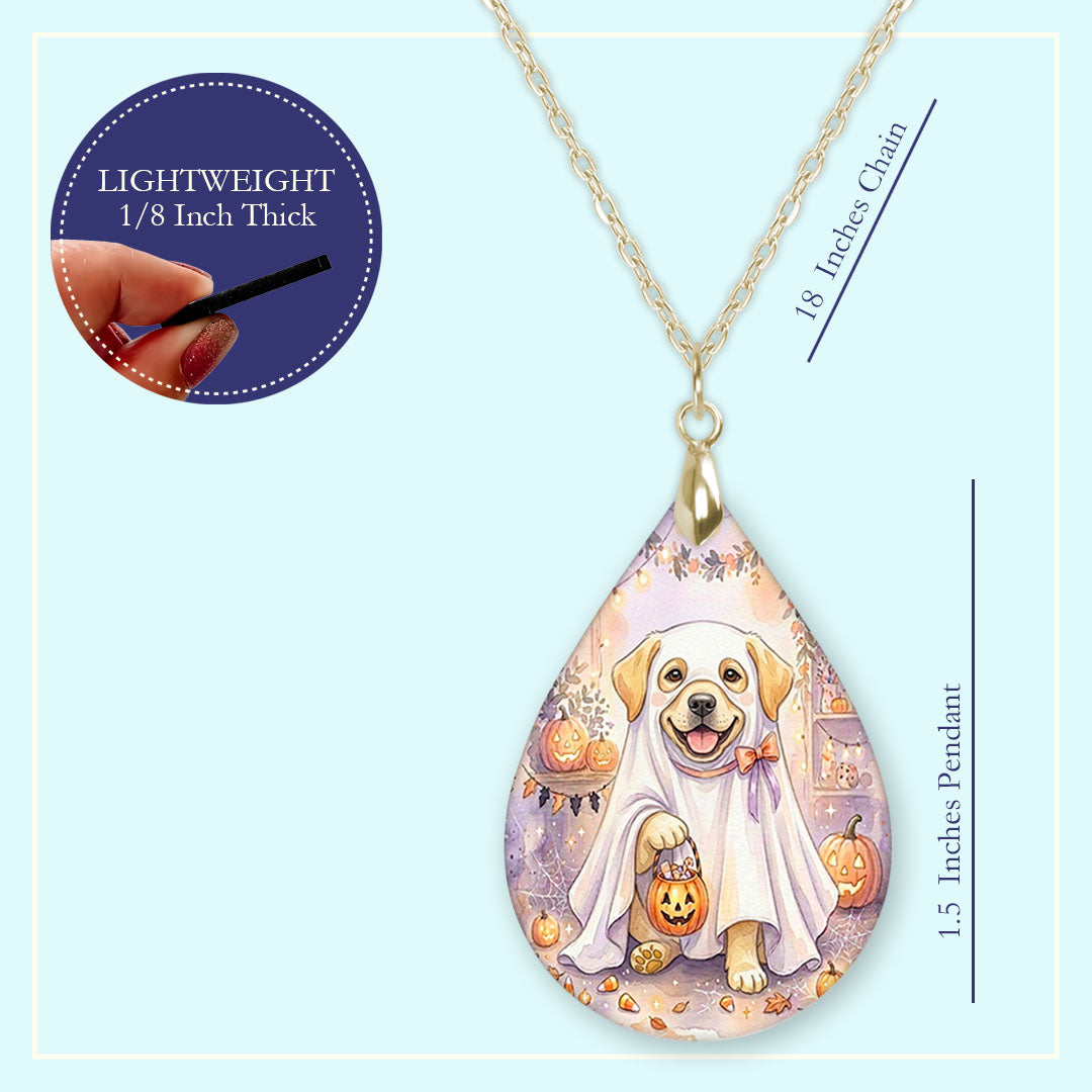 18 inch chain length guide for the teardrop pendant necklace