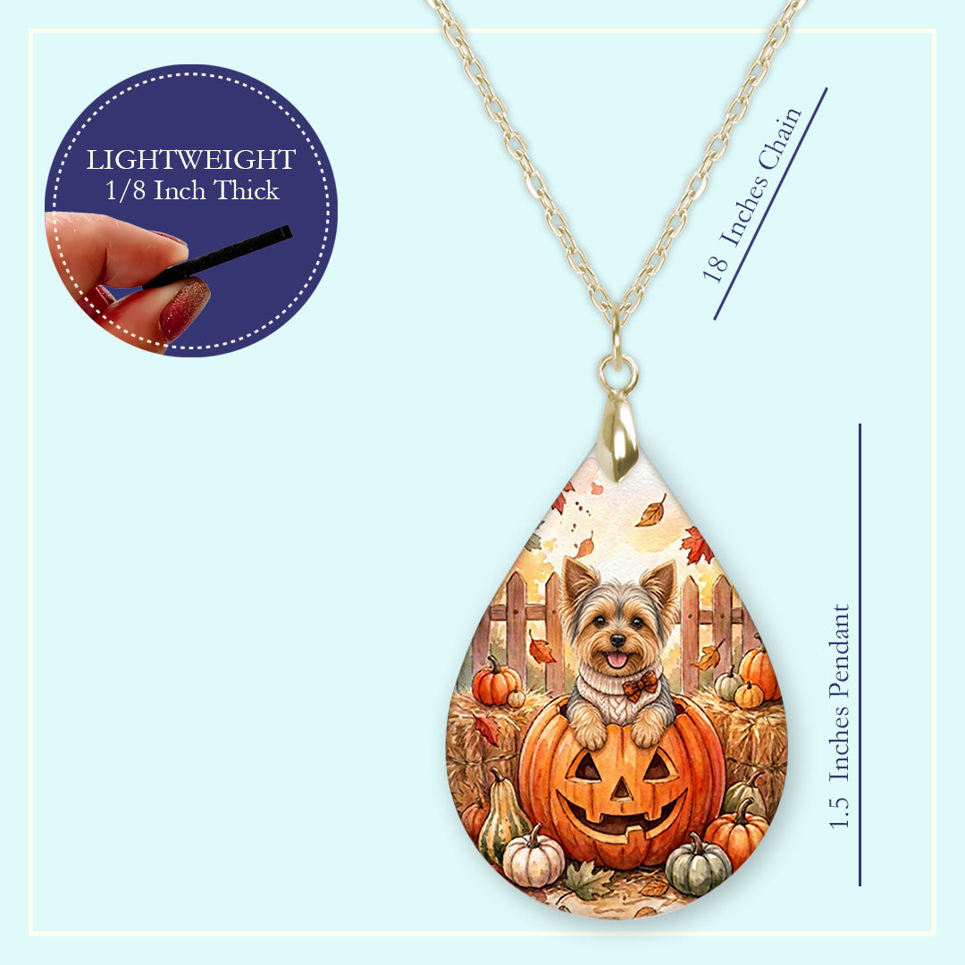 18 inch chain length guide for the teardrop pendant necklace