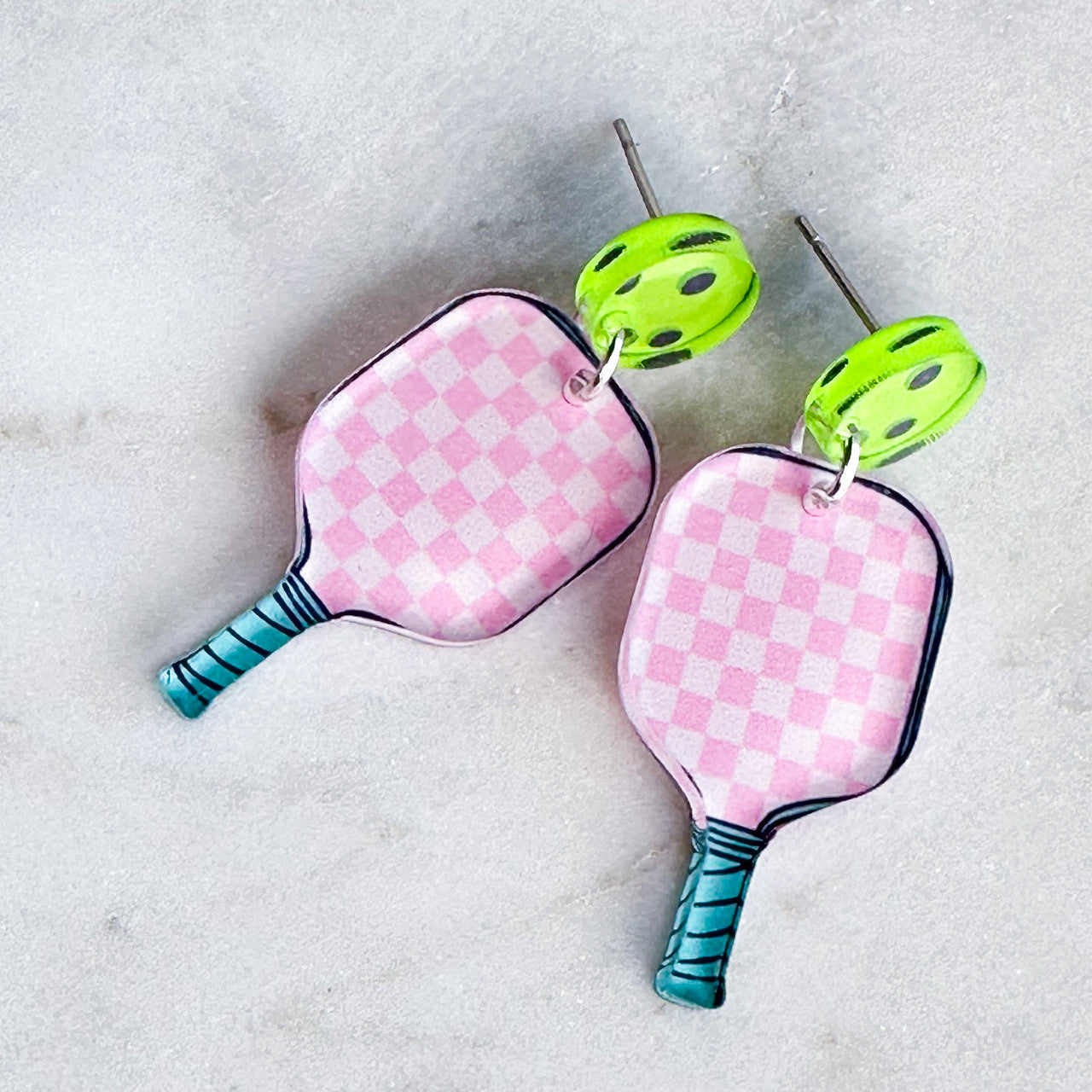 Pickleball Earrings for Women