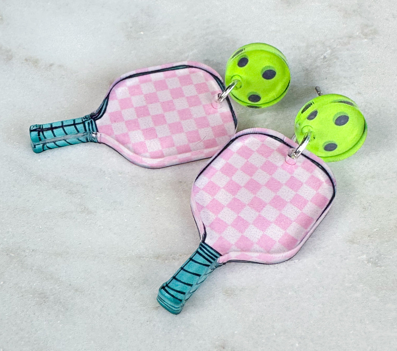 Pickleball Earrings for Women