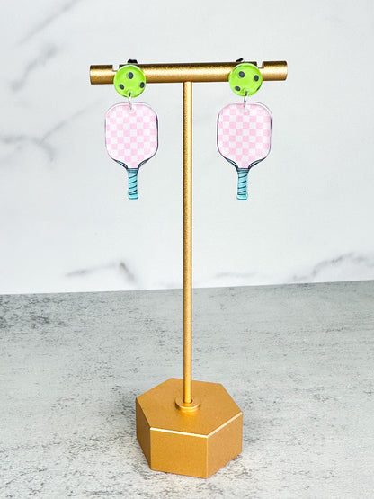 Pickleball Earrings for Women