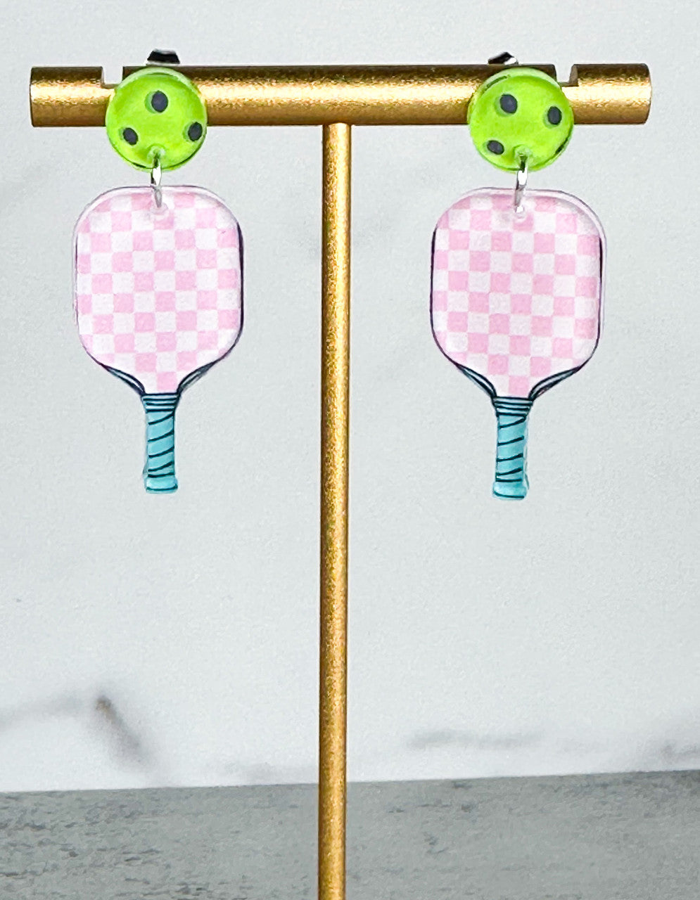 Pickleball Earrings for Women