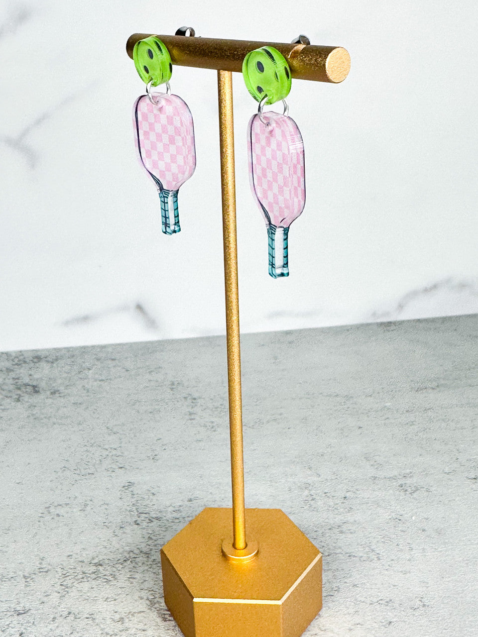 Pickleball Earrings for Women