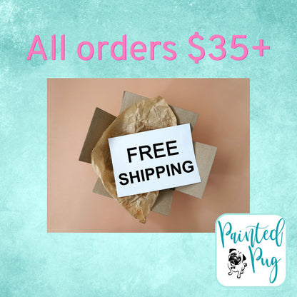 Orange White Checkered Football Gameday Earrings